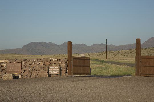 cibolo creek ranch entrance view
