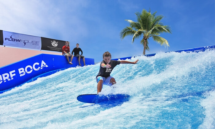 boca beach club surfing
