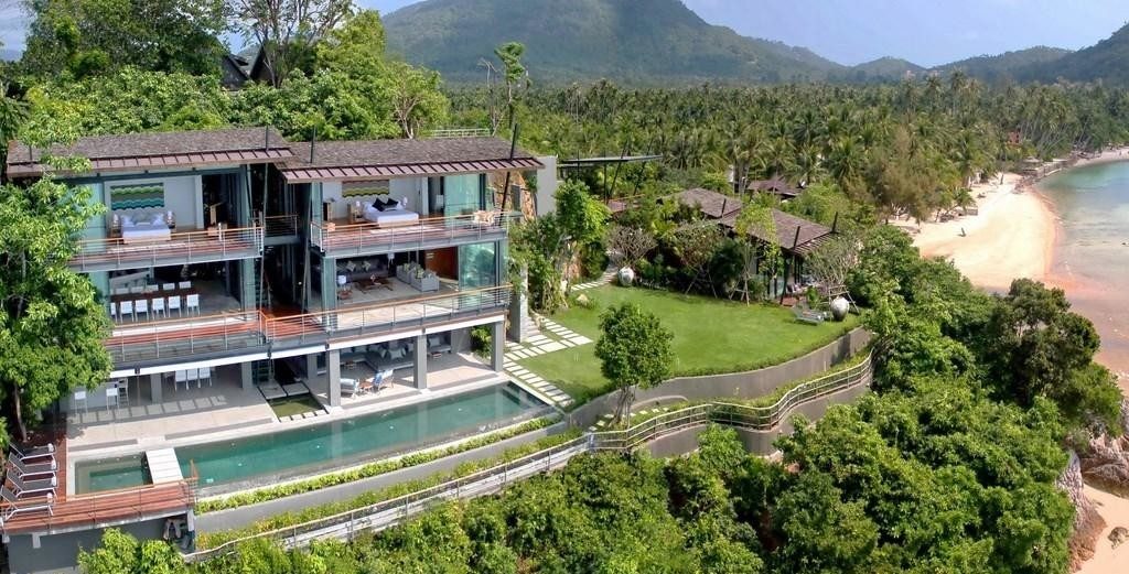 luxury villas in koh samui the view